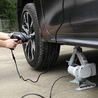 Nouvelle usine de haute qualité 3 tonnes Kit de cric de voiture électrique Clé à chocs et ensemble de pompe à air Dc 12v 3 t Cric de voiture électrique à ciseaux