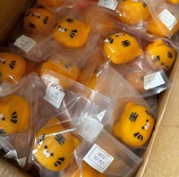 CHENXI Nouveauté Jouet Squishy Kawaii Populaire sur Instagram, Balle Squishy Croustillante Panda DIY à Presser en Forme de Dumpling