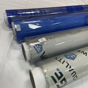 Rollo de Película de PVC <span class=keywords><strong>Transparente</strong></span>, <span class=keywords><strong>Protector</strong></span> de Mantel Bordado Floral, Superclaro, Impermeable y Resistente al Aceite - Product Image 1