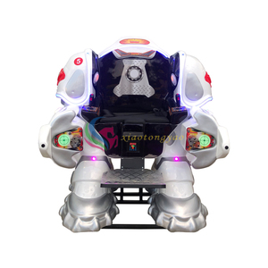 Véhicule de divertissement à batterie, matériaux écologiques, voiture tamponneuse en forme de robot, certification CE - Product Image 2