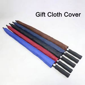Parapluies de golf automatiques de luxe, résistants au vent et écologiques, avec logo personnalisé, vente en gros pour les fournisseurs - Product Image 3