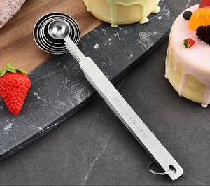 Cuillère doseuse à long manche personnalisée, cuillère à café, outil de mesure, cuillère doseuse - Product Image 2