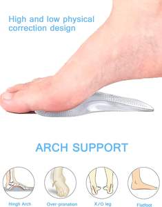 Solette Adesive a Tre Quarti del Tallone Goodfeet per Fascite Plantare, Supporto Arco Plantare, Sollievo dal Dolore ai Piedi - Product Image 2