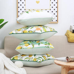 Innermor đơn giản hiện đại mô hình thư gối Bìa chanh tươi thiết kế in nhỏ tươi chanh đệm trường hợp - Product Image 3