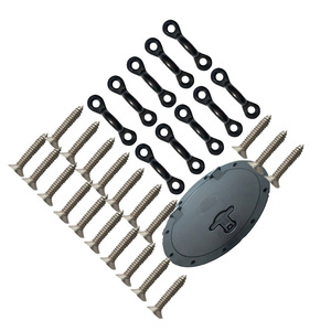 Kit de repuesto para cubierta de barco con tapa de escotilla de 8 pulgadas y accesorios para reparación de kayak y canoa - Product Image 3