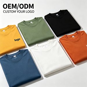 <span class=keywords><strong>T</strong></span>-<span class=keywords><strong>shirt</strong></span> in cotone casual unisex da uomo, personalizzata OEM, con orlo laterale a spacco, in tessuto leggero e traspirante, spedizione rapida dagli negozi USA - Product Image 3