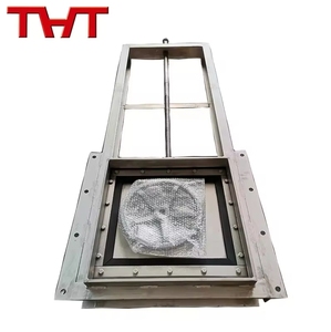 300*300 a parete in acciaio inox tipo valvola a saracinesca - Product Image 3