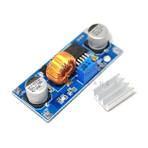 DC-DC <b>Converter</b> 5A 4-38V Adjustable <b>Voltage</b> High Efficiency Low Ripple Power Supply Conversion Electronics Projects DIY Circuits - Product Image 1