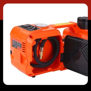 رافعة سيارات كهربائية هيدروليكية 12 فولت مع مفتاح كهربائي ومضخة هواء 3 في 1 أدوات طوارئ - Product Image 2