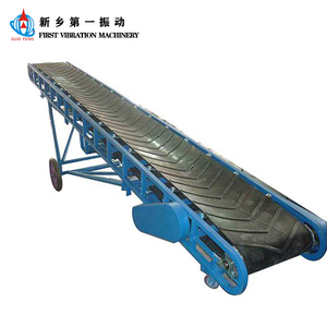 Nastro Trasportatore a Cinghia Mobile a V in Gomma Larghezza 650 per Carico Sacchi di Fertilizzante - Product Image 2