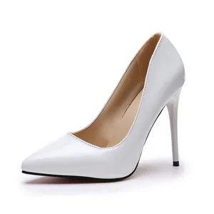 Fetish stiletto high heel leather sandals, thin and stylish heel