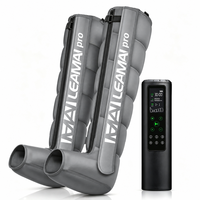 Masseur de compression d'air pour les jambes avec logo personnalisé, OEM ODM, fabricant de bottes de récupération en gros, masseur de pressothérapie pour pieds et mollets