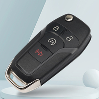 Clé de voiture télécommande MS 3+1 boutons 902 MHz puce 49 FCC N5F-A08TAA pour Ford, clé plip sans clé, télécommande intelligente, clé vierge de contrôle de véhicule