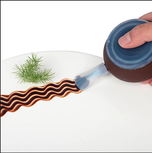 Gıda sınıfı 3-nozullar silikon Macaron dekorasyon kalem BPA içermeyen pişirme araçları için pasta torbası kek dekorasyon - Product Image 4