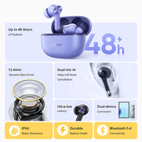 Realme Buds T200 Lite, écouteurs intra-auriculaires avec indicateur de batterie LED, réduction de bruit ENC 5.4, étanchéité IPX4, contrôle tactile, amplification des basses, AAC/SBC