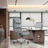 Chaise de bureau moderne à dossier haut pour dirigeant, chaises de bureau VIP de haute qualité, adaptées au personnel et aux visiteurs, chaise de bureau fabriquée en Chine 360