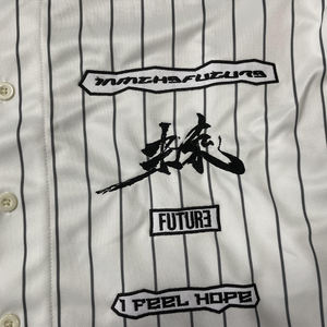 Maillot de baseball avec logo brodé Maillot de baseball personnalisé de haute qualité pour la couture et l'artisanat - Product Image 4