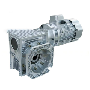 NMRV25 30 40 50 63 75 90 110 130 150 caja de engranajes helicoidales caja de cambios reductora de velocidad con <span class=keywords><strong>motor</strong></span> de 200W <span class=keywords><strong>12V</strong></span> 24V <span class=keywords><strong>DC</strong></span> - Product Image 1