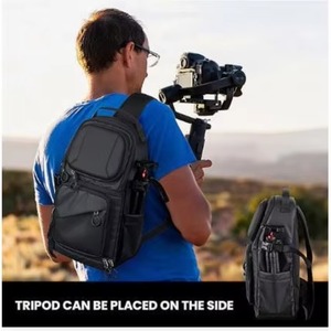 Free Sample 2024new <b>Camera</b> Sling Bag Travel <b>Lens</b> <b>Backpack</b> <b>Camera</b> Bag Portable <b>Lens</b> Storage <b>Camera</b> Bag - Product Image 6