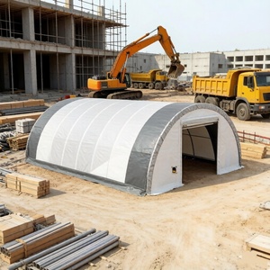 SS4012020 Carpa de Almacenamiento Portátil, Cobertizo de Almacenamiento, Carpa de Garaje con Opciones de Estructura para Refugio Temporal y Almacenamiento de PVC - Product Image 5