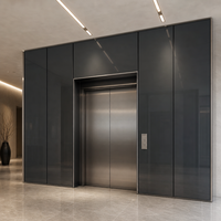 Schwarz-Grau Getöntes Gehärtetes Glas 4mm 5mm 6mm 8mm 10mm CE SGCC für Fenster Vorhangfassade Raumteiler Fassade Maßanfertigung