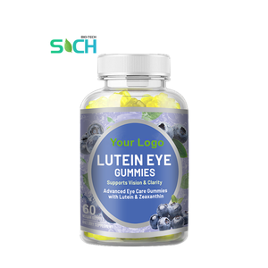 OEM Blueberry Lutein Ester Gummies suplemen vitamin mata Lutein Zeaxanthin Gummy Lutein Gummies untuk mata - Product Image 1