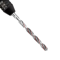 Fraise à découper pour cloisons sèches 1/8 po - Fraise hélicoïdale HSS à coupe ascendante droite - Profondeur max. 1 po - Compatible avec collet de 1/8 po
