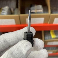 Fresa de carburo de tungsteno para madera, 3 filos, 60 grados, 4mm 6mm 8mm, para chaflanar y fresar