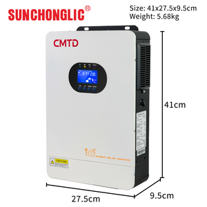 Sistema Solar Híbrido de Alta Calidad para el Hogar, 24V MPPT, Compatible con Iones de Litio, 3600W, SUN-3600-24, Diseño Híbrido Solar, Compatible con Red Eléctrica - Product Image 4