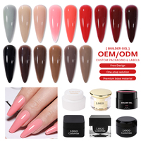 Produits pour ongles en marque privée, 120 couleurs de gel de construction, approvisionnement en gros, sans HEMA, gel professionnel pour ongles, nouveaux produits, marque propre
