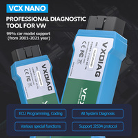 Nuevo WiFi Vxdiag Vcx Nano Compatible con ODIS para VW