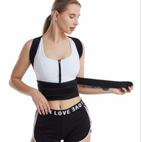 Correcteur de posture et de support du dos, réglable, marque OEM, réglable, léger, respirant, pour le corps, la clavicule, pour correction de la kyphose