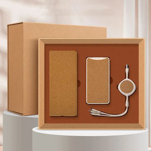 TRM0293 Coffret cadeau d'entreprise 3-en-1 de qualité supérieure Dellaire Cadeau d'affaires promotionnel avec stylo Power Bank pour tasse sous vide - Product Image 2