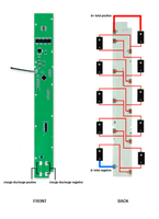 BMS compact 10S 36V 20A à ports séparés avec NTC pour trottinette M365, carte de protection de batterie au lithium 18650 pour trottinettes électriques