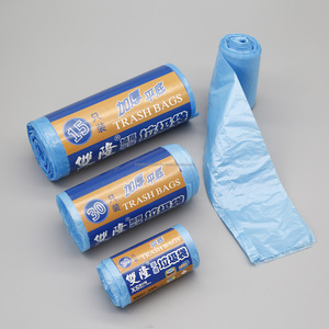 Kangle New Design Heavy Duty 25lbs Wholesale Side Gusset Bin Liners 26x36 120L Heat Seal PE Plastic <b>Roll</b> Supermarket Garbage Ba - Product Image 5
