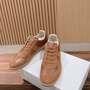 High Quality Designer Style Retro German Trainers Women's Genuine <b>Leather</b> Lace-Up Casual <b>Sneakers</b> Fashion Trend for Daily Wear - Product Image 6