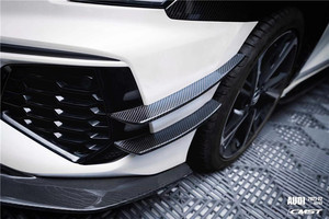 ชุดแต่งคาร์บอนไฟเบอร์ ZNDR สำหรับ Audi A3 S3 พร้อมลิ้นกันชนหน้า CMST, ดิฟฟิวเซอร์, สปอยเลอร์, ฝากระโปรง, สเกิร์ตข้างแบบติดตั้งเอง - Product Image 4