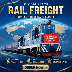 Precio más bajo Envío de trenes desde China Países Bajos Austria DDP DDU Agente de envío de trenes - Product Image 2