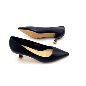 Moda rüzgar bayan ayakkabıları bayanlar için 2024 topuklu sekiz renk deri kök kadın yüksek topuklu - Product Image 4