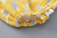 Culottes d'apprentissage lavables et réutilisables en coton pour bébé, sous-vêtements d'apprentissage imperméables en gaze pour tout-petits, culottes d'apprentissage pour bébé