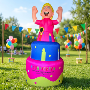 Globo Inflable de Dibujos Animados Abraham, <span class=keywords><strong>Muñecas</strong></span> Holandesas de Calidad Garantizada a Bajo Precio - Product Image 1