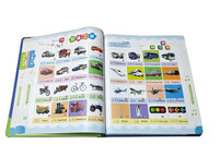 Livre sonore interactif éducatif précoce chinois-anglais, batterie rechargeable, plastique ABS, prend en charge la personnalisation, jouet