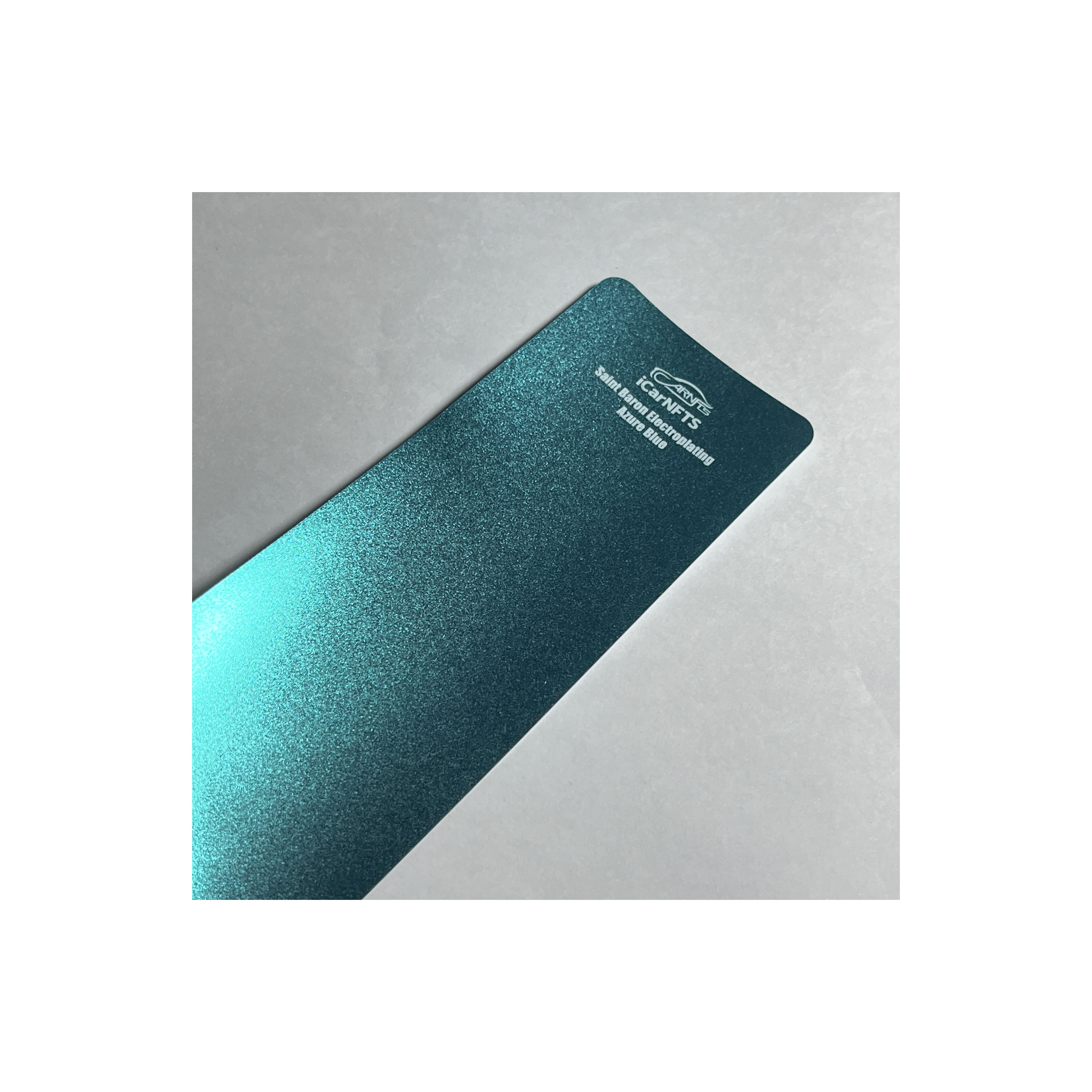 Satin Baron Electroplating Azure Blue