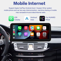 Écran Linux sans fil CarPlay Mookaka 12,3 pouces pour Mercedes Benz E Coupé W207 2009-2016 Autoradio