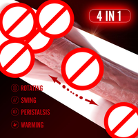 Juguetes para Adultos, Vibrador con Calefacción, Control Remoto, Múltiples Modos, Recargable por USB, Silicona Impermeable, Vibromasajeador