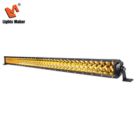 Barra de Luz LED Todoterreno de 42.4 Pulgadas y 240 W, Lámpara Antiniebla de Doble Fila para Camiones, SUV, Camionetas, Construcción, Uso Marino, IP67, 18000 LM, Alto Brillo