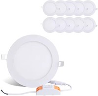 Offre Spéciale panneau lumineux mince ultra-mince rond en aluminium intégré à LED d'intérieur