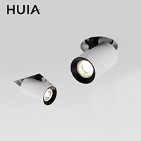 Spot LED encastré sans cadre en aluminium 7W, découpe 58mm, dimmable, pour projets commerciaux intérieurs