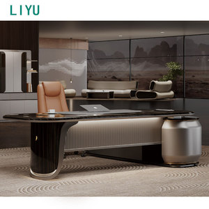 Liyu hiện đại Thiết kế văn phòng Bàn đồ nội thất L hình CEO giám đốc quản lý điều hành Bàn chuyển đổi meubles de văn phòng - Product Image 1