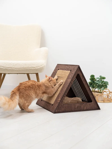 Casetta in legno <span class=keywords><strong>per</strong></span> gatti di lusso moderno e Scratching Board Design triangolare <span class=keywords><strong>per</strong></span> uso esterno o interno <span class=keywords><strong>per</strong></span> <span class=keywords><strong>cani</strong></span> - Product Image 2